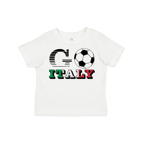 Inktastic Go, Italy- Soccer, Football Boys or Girls Toddler T-Shirt