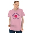 thumbnail image 4 of Mermaid Lovers Cute Seashell Heart Women's Graphic T Shirt Tees Brisco Brands L, 4 of 6