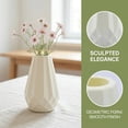thumbnail image 2 of Unique Bargains Acrylic Bud Small Flower Vase for Office Desk White 2.8"L x 2.8"x 5.9"H, 2 of 7