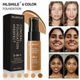 thumbnail image 2 of Matte Face Foundation Cream Long Lasting Waterproof Oil-Control BB Cream Concealer Liquid Full Coverage Soft Base Makeup, 2 of 4