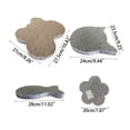 thumbnail image 2 of WINDLAND Multiple Shape Cat Scratch Board Wear-resistant Scratch Paw Grinding Cat Toy, 2 of 8