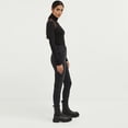 thumbnail image 4 of Body de Larga con para Mujer, Transparente, Ideal para Fiestas, Clubes Nocturnos. Negro L, 4 of 10