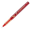 thumbnail image 4 of Pilot BX V7 Hi-Tecpoint Rollerball Pen - 0.7mm Nib - Red Ink - Pack of 3, 4 of 5