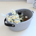 thumbnail image 1 of CEHVOM Storage Basket Rope Bin Woven Basket Entryway Organizer Box Household Storage Container Rope Storage Box S, 1 of 6