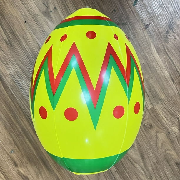 Bola inflable de Pascua de 40 cm para exteriores, ideal para decorar el patio.