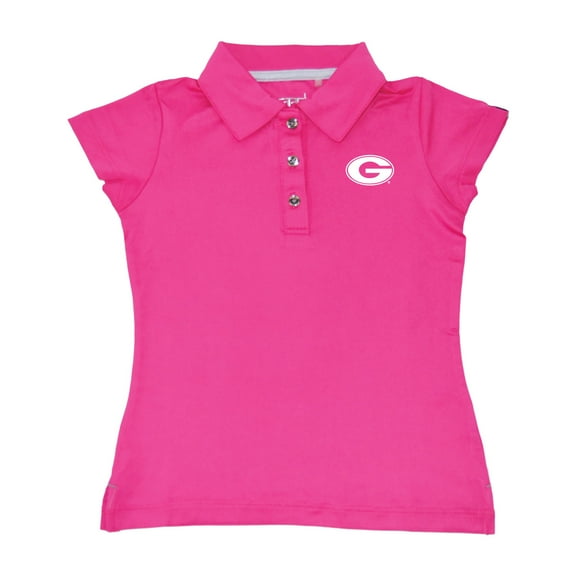 Girls Toddler Garb Light Pink Georgia Bulldogs Brighton Polo