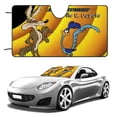 thumbnail image 1 of Wile E. Coyote y el Correcaminos Parasol para Parabrisas Delantero Protector Plegable, Visera Solar para Auto Bloquea Rayos UV Mantiene tu Vehículo Fresco 130cm*70cm, 1 of 6