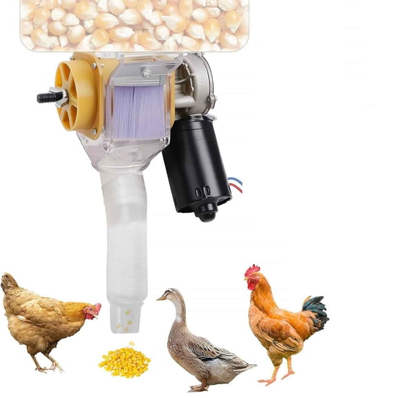 Automatic Chicken Feeder，Timed Feeder for Poultry