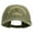 Khaki, variant on U.S. Army 1st Infantry Division Embroidered Washed Solid Pigment Dyed Cotton Twill Brass Buckle Cap - Olive OSFM
