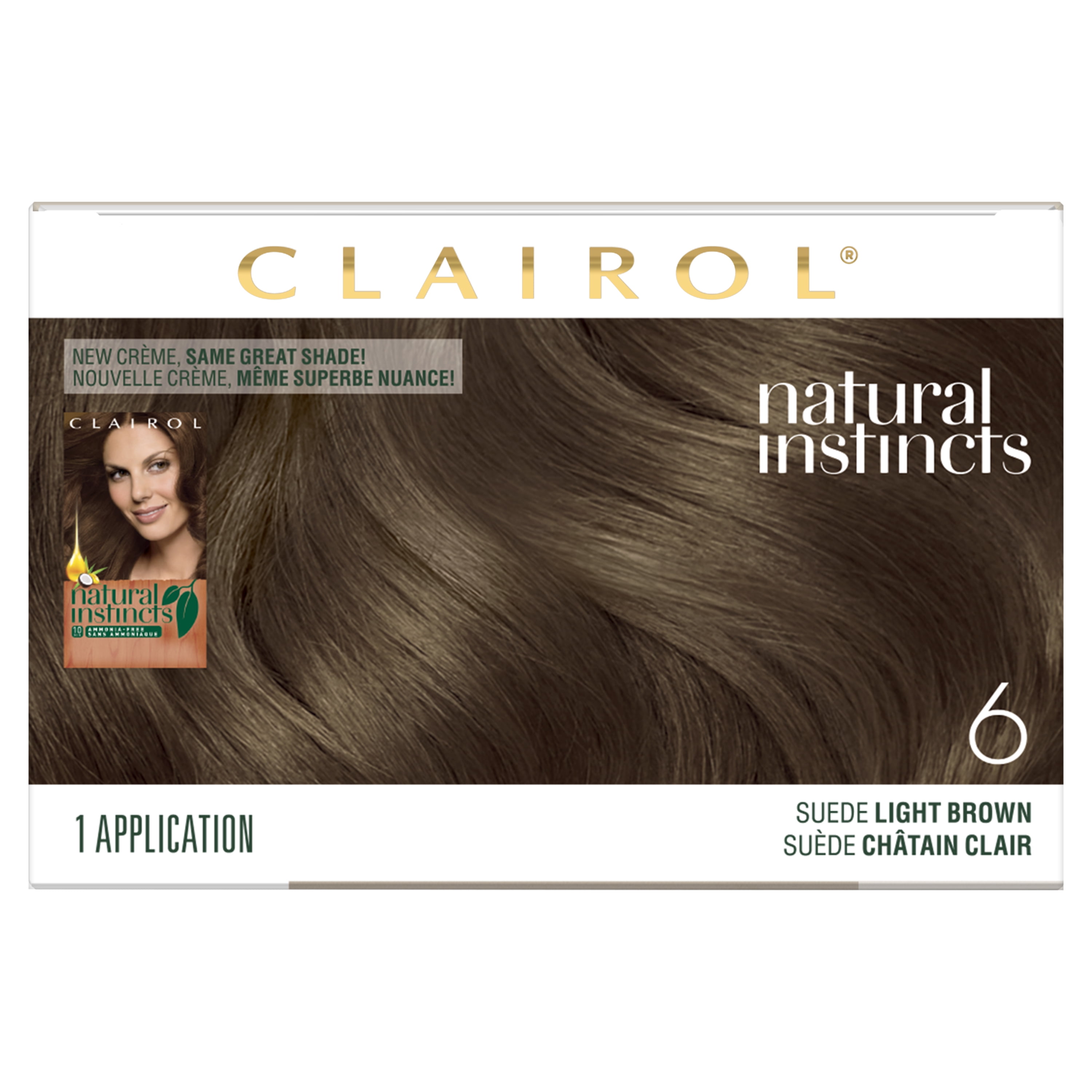 Clairol Natural Instincts Hair Color 6 5g Lightest Golden Brown