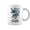 Black, variant on Clan Clark Tartan Scottish Family Name Scotland Pride Coffee Mugs