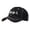 Black, variant on Men Ladies Denim Buckle Fashion Baseball Visor Outdoor Sunscreen Sunshade Hat Black