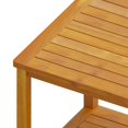 thumbnail image 3 of vidaXL Side Table Solid Acacia Wood 45x45x45 cm, 3 of 4
