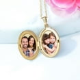 thumbnail image 3 of Picturesongold.Com 14K Yellow Gold Filled Oval Locket Necklace Unisex Adult - 1 inch x 1-1/4 inch, 3 of 6