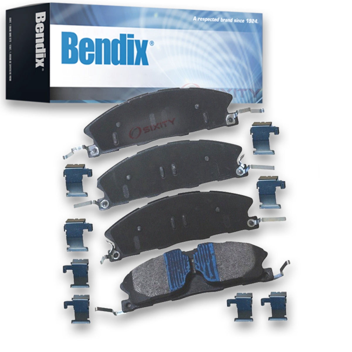 Bendix Brakes Disc Brake Pad Set Fits select: 2013-2016 FORD EXPLORER, 2013-2016 FORD TAURUS