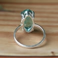 thumbnail image 4 of Blue Topaz Ring, 925 Silver Ring, Prong Setting Ring, Oval Cut Gemstone, Statement Ring, Cocktail Ring, Purpose Ring, Prong Ring, Boho Ring, 4 of 7