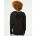 thumbnail image 3 of Independent Trading Co. Unisex Special Blend Raglan Full-Zip Hooded Sweatshirt, 3 of 5