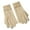 Beige, variant on WREESH Women's Solid Color Warm Winter Touchscreen Knit Gloves Soft and Stylish Insulated Gloves Beige