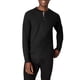 thumbnail image 1 of Camisa Hanes Beefy de manga larga con tres botones Henley para hombre, 1 of 5