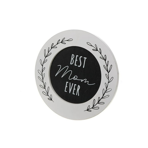 Wood Round Block Decor Best Mom Ever