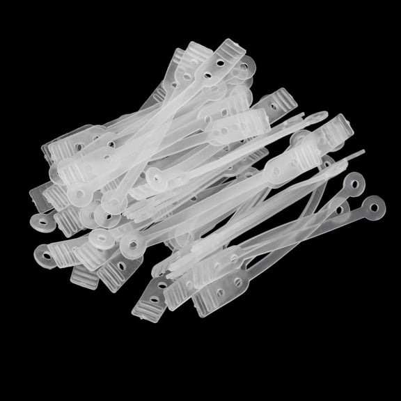 with Rubber Band, 50Pcs Salon Standard Rods Heat Perm ing Hair Clip ers Tool for Girls Women 8.7cm/3.43''