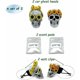 thumbnail image 5 of Clip de ambientador de coche de regalo de Navidad, accesorios decorativos de ventilación de aire de coche, decoración de aire acondicionado de coche, regalo de decoración de Navidad de aromaterapia pa, 5 of 5