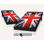 AJJCornhole 107-Britishpunk British Punk Flag Cornhole Set with Bags - 8 x 24 x 48 in.