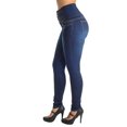thumbnail image 3 of Fashion2Love Colombian Design Plus / Junior Size Butt Lift Elastic High Waist Skinny Jeans, 3 of 8