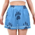 thumbnail image 7 of joogoo Women's Pajama Lounge Shorts Dog Footprint Bottoms Sleep Short XXL, 7 of 7