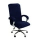 thumbnail image 5 of Toystoory 3 piezas de espacio de trabajo, funda para silla de ordenador de oficina, funda para silla a prueba de polvo, engrosada azul oscuro L 2Conjunto, 5 of 6