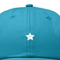 thumbnail image 2 of Dalix Lil Star Embroidered Cotton Cap Outdoor Dad Hat Womens in Teal, 2 of 5