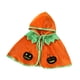 thumbnail image 2 of Poncho con capucha de calabaza para niños, capa, disfraz de Halloween, chal Naranja, 2 of 9