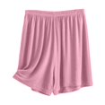 thumbnail image 2 of Gold Womens Pants Bit Cotton Loose Oversized Shorts Summer New Fashionable Casual Pants Thin Breathable Simple Home Three Part Pants Sweatpants Womens Fashion, 2 of 4
