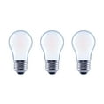 thumbnail image 2 of EcoSmart 60-Watt Equivalent A15 Appliance Dimmable Frosted Glass Filament Vintage Edison LED Light Bulb Soft White (3-Pack), 2 of 3