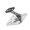 Silver, variant on AOOOWER Wall Ceiling Projector Mount Carbon Steel 3kg Load Projector Stand Foldable