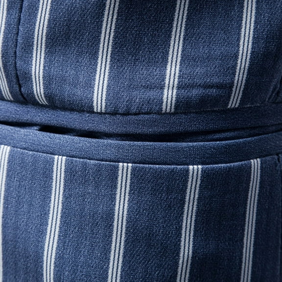 Gubotare Mens Suit Jacket Big And Tall Blouse Lapel Button Slim Fit Stylish Jacket Shirt Party Formal Coat With (Blue, XXL)