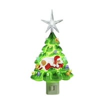 dajkiuy Christmas Tree Night light, 3000K Night Lights Plug into Wall, Christmas Gifts Cute Night Light, Plug in Nightlight with 360° Rotatable, for Christmas Decorations Party