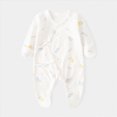 thumbnail image 2 of CAUYDY 0-3M 6-9M 12-18M Baby Girls Bodysuit Newborn Clothing Preemie Long Sleeved Romper Fall Winter Infant Girl Cute Pjs Toddler Sleepers Sizes 3-6 Months,Dark Blue, 2 of 4