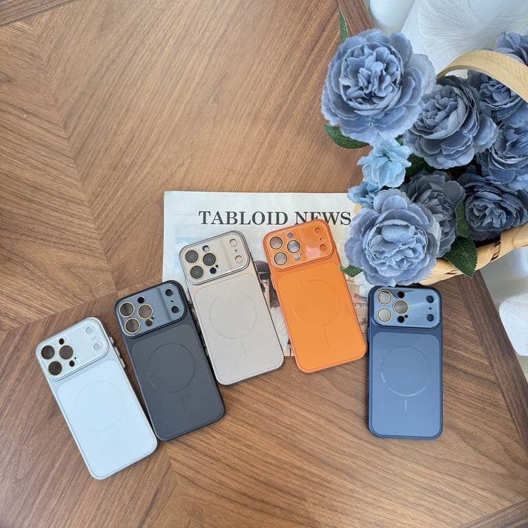 for iPhone 14 Pro Protective Magnetic Back Cover, Change to iPhone