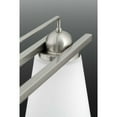thumbnail image 3 of Flight Collection Four-Light Polished Chrome Etched Glass Coastal Bath Vanity Light, 3 of 5