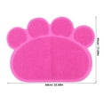 thumbnail image 2 of OFFIGAM Litter Box Pad Mat Cat Litter Mat Rosy PVC 1Pack, 2 of 6