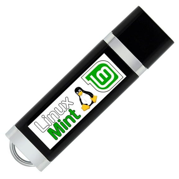 Linux Mint XFCE 64-bit Bootable Live USB Flash Drive - Try, Install and Learn Linux With Video Tutorials Included!