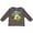 Charcoal, variant on Out of This World- Cute Green Alien UFO Boys or Girls Long Sleeve Toddler T-Shirt
