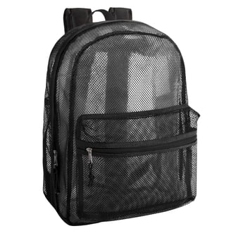 K-Cliffs Durable Unisex Mesh Backpack, Quality Daypack, Adult