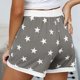 thumbnail image 3 of Pantalones Cortos Casuales de Verano para las Mujeres Bolsillo de Cordón de la Estrella de la Moda, Pantalones de Cintura Elásticos para Dormir en el Hogar, 3 of 8