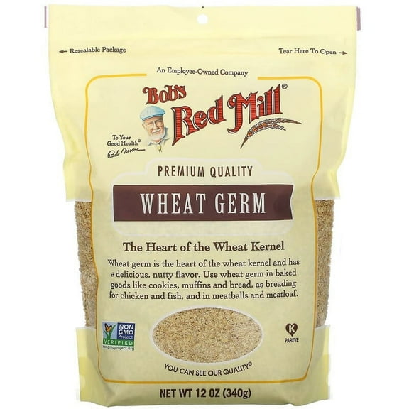 Bob's Red Mill, Wheat Germ, 12 oz Pack of 2