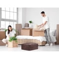 thumbnail image 6 of REGALWOVEN Clothes Storage, Storage Bags, 1 Pack Moving Bags for Organizing Comforters, Closet Organizers, and Storage with Handles Coffee 23.5*19.5*10in, 6 of 7