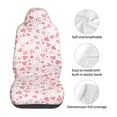thumbnail image 5 of Vsdgher Cute Hand Drawn Hearts Automotive Seat Covers for Cars Trucks and SUVs – Car Seat Covers for Truck Seat Protectors Set of 2, 5 of 7