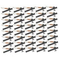 thumbnail image 1 of 4Bags Fishing Line Sinker ABS Slider Clip with Metal Snaps for Various Rigs Outdoor Fishing Accessories, 1 of 8