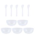 thumbnail image 4 of 10 tazones y cucharas transparentes para mezclar pegamento de Shengjike para manualidades infantiles, 4 of 5